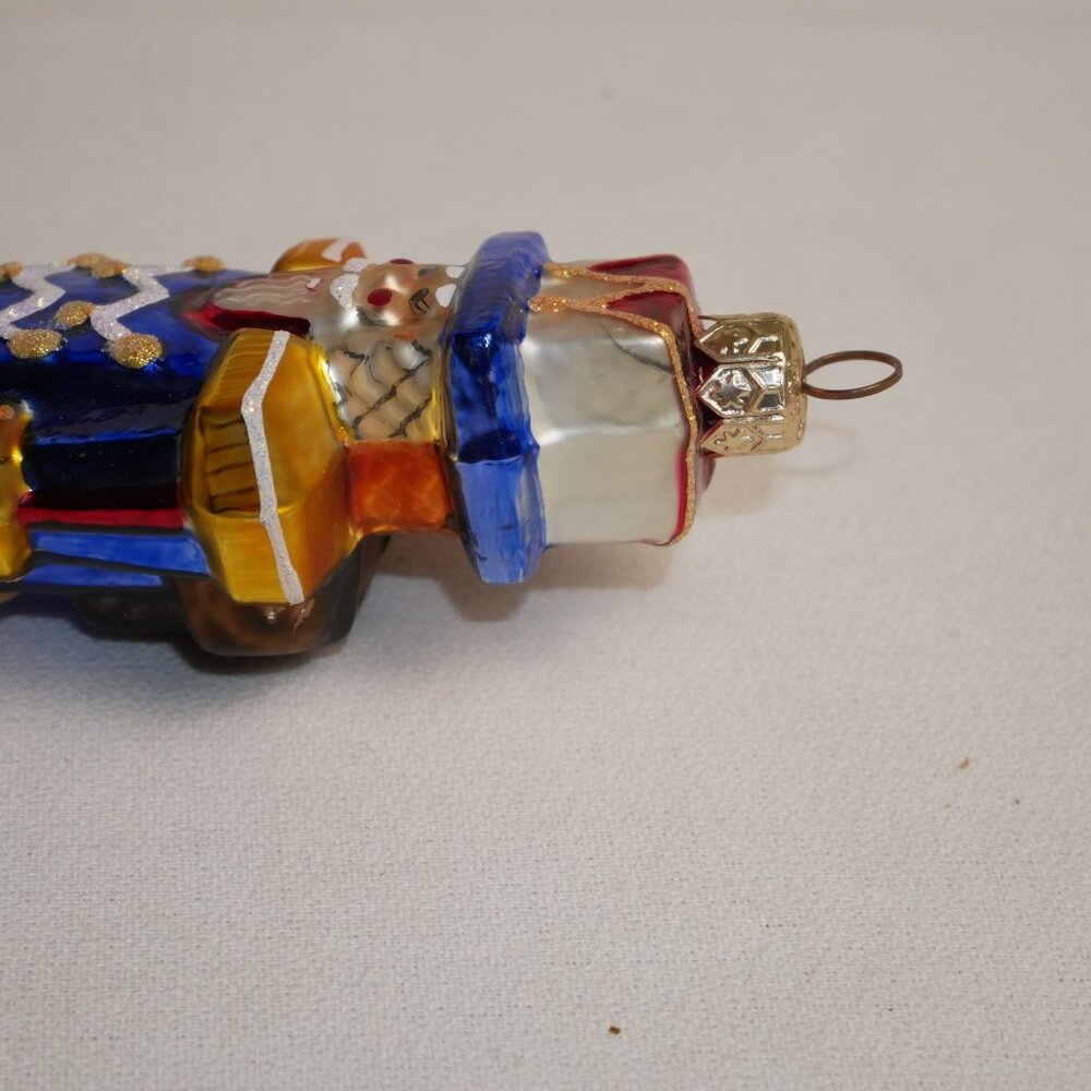 Christopher Radko "Itty Bitty Cracker" Nutcracker Soldier Glass Ornament ~5" - Picture 5 of 7